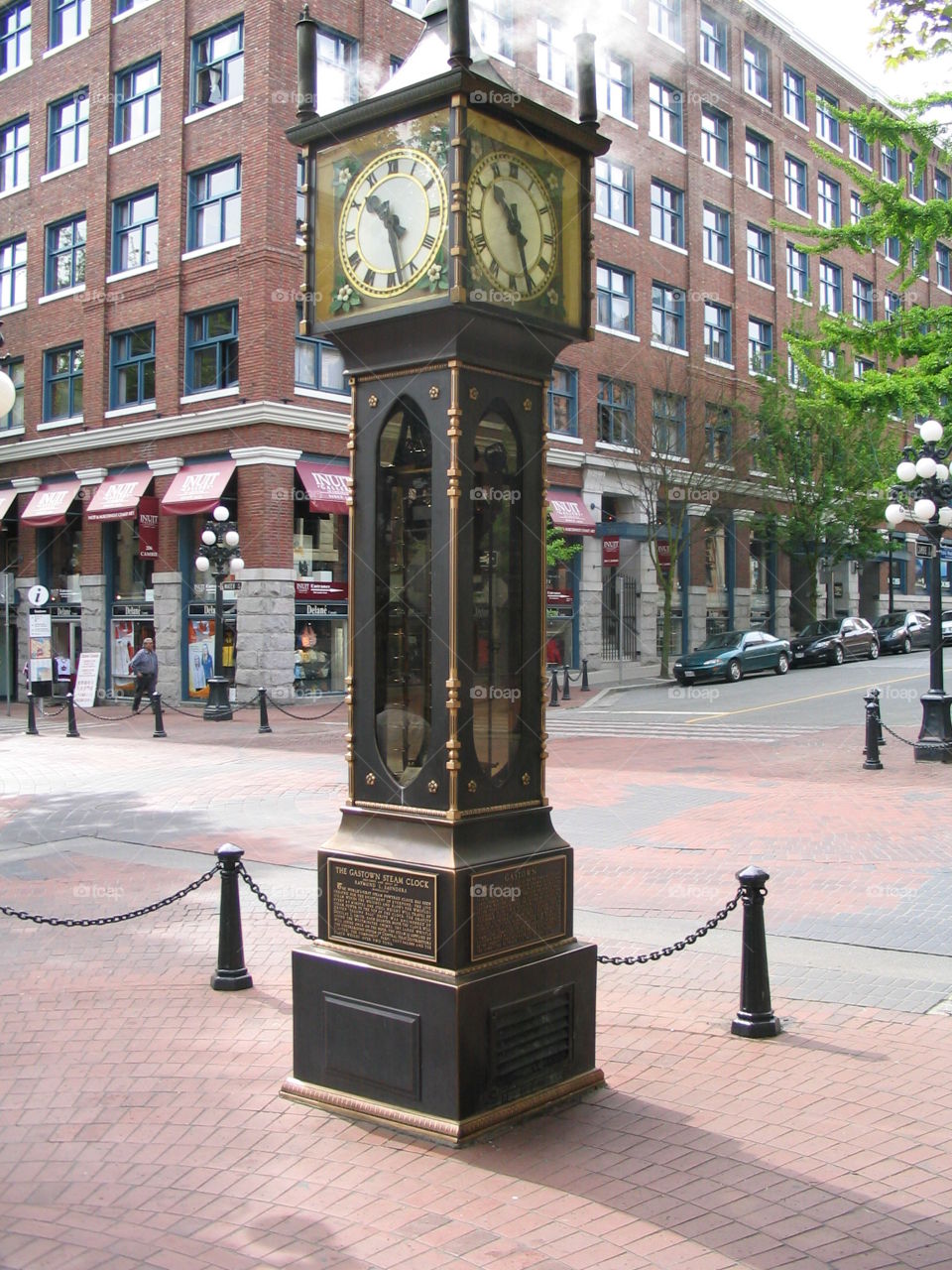 Steam Clock in Gastown, Vancouver, British Columbia
