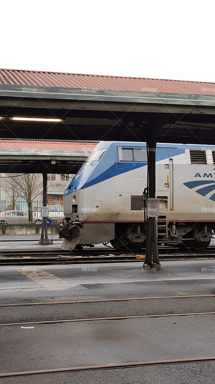 Amtrak train