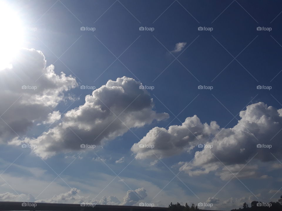 Marshmallow Fluff Clouds