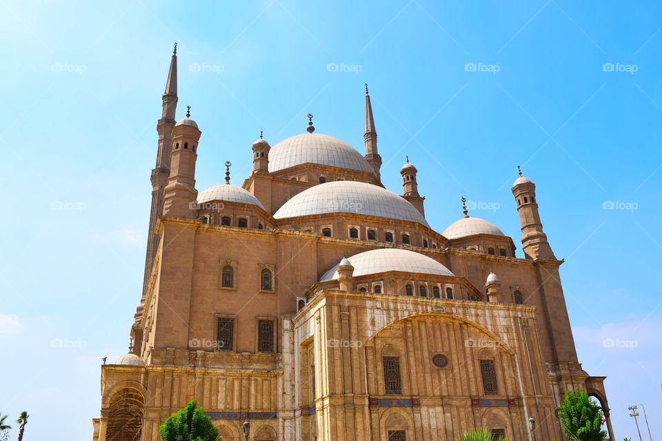 Great mosque of muhammed ali cairo egypt