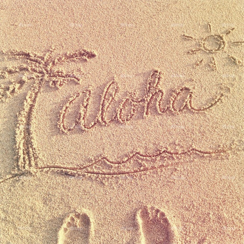 Aloha in the Sand