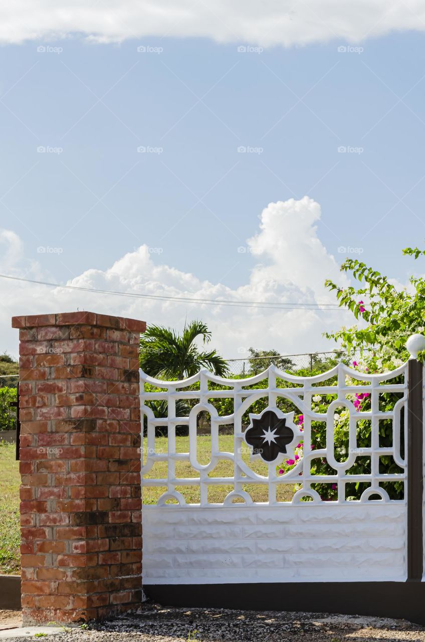 Column And Fence