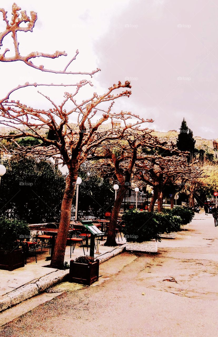 Athens plaka old town