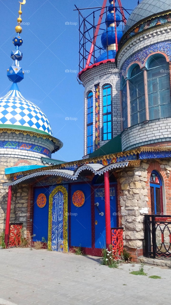 Fragment of the Temple of All Religions, Kazan