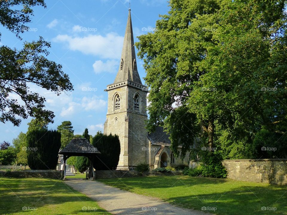 Cotswold church 