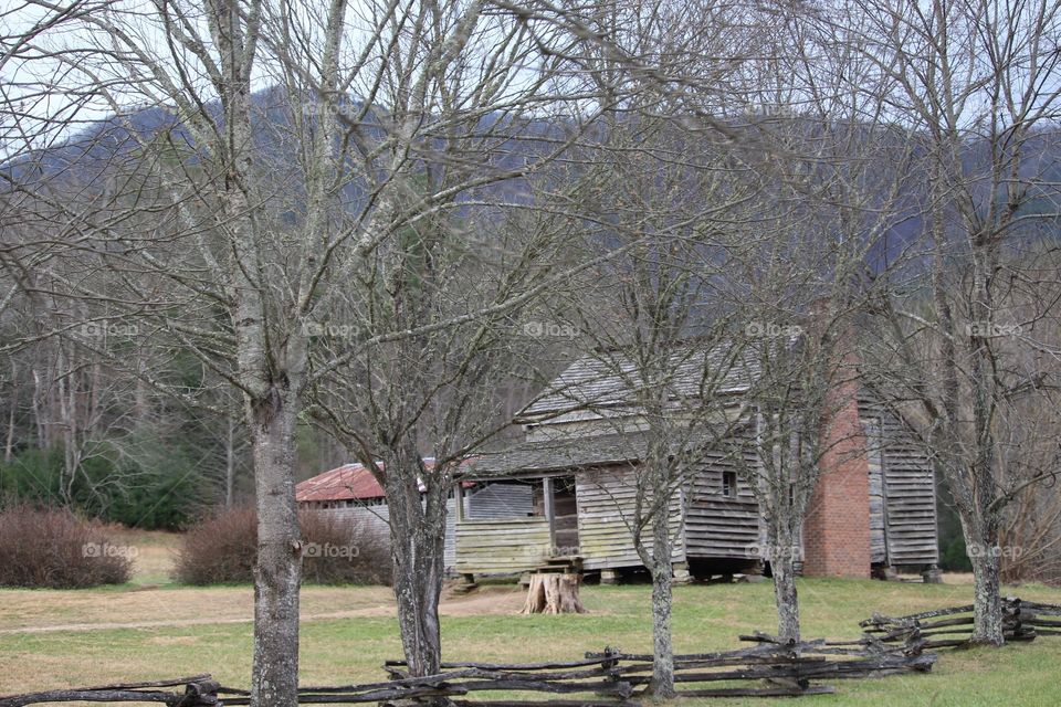 Cades Cove Farm House