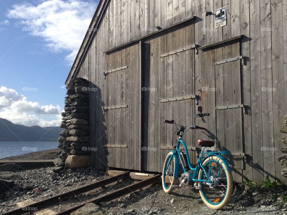 Biking the fjord, Stavanger, Norway