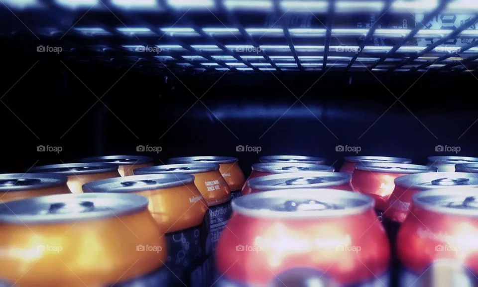 soda cans
