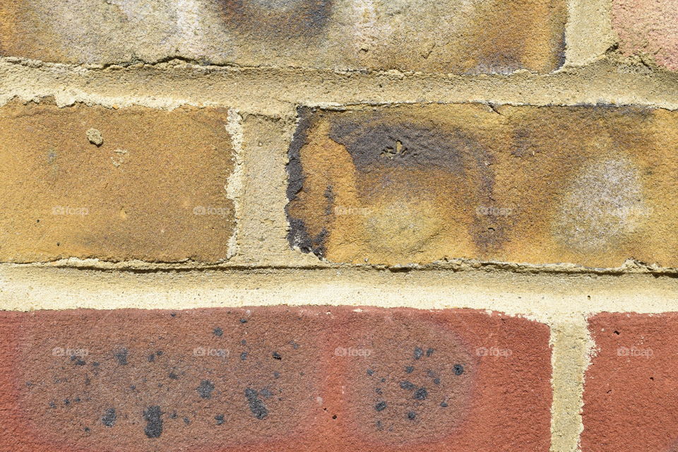Close-up of brick work 