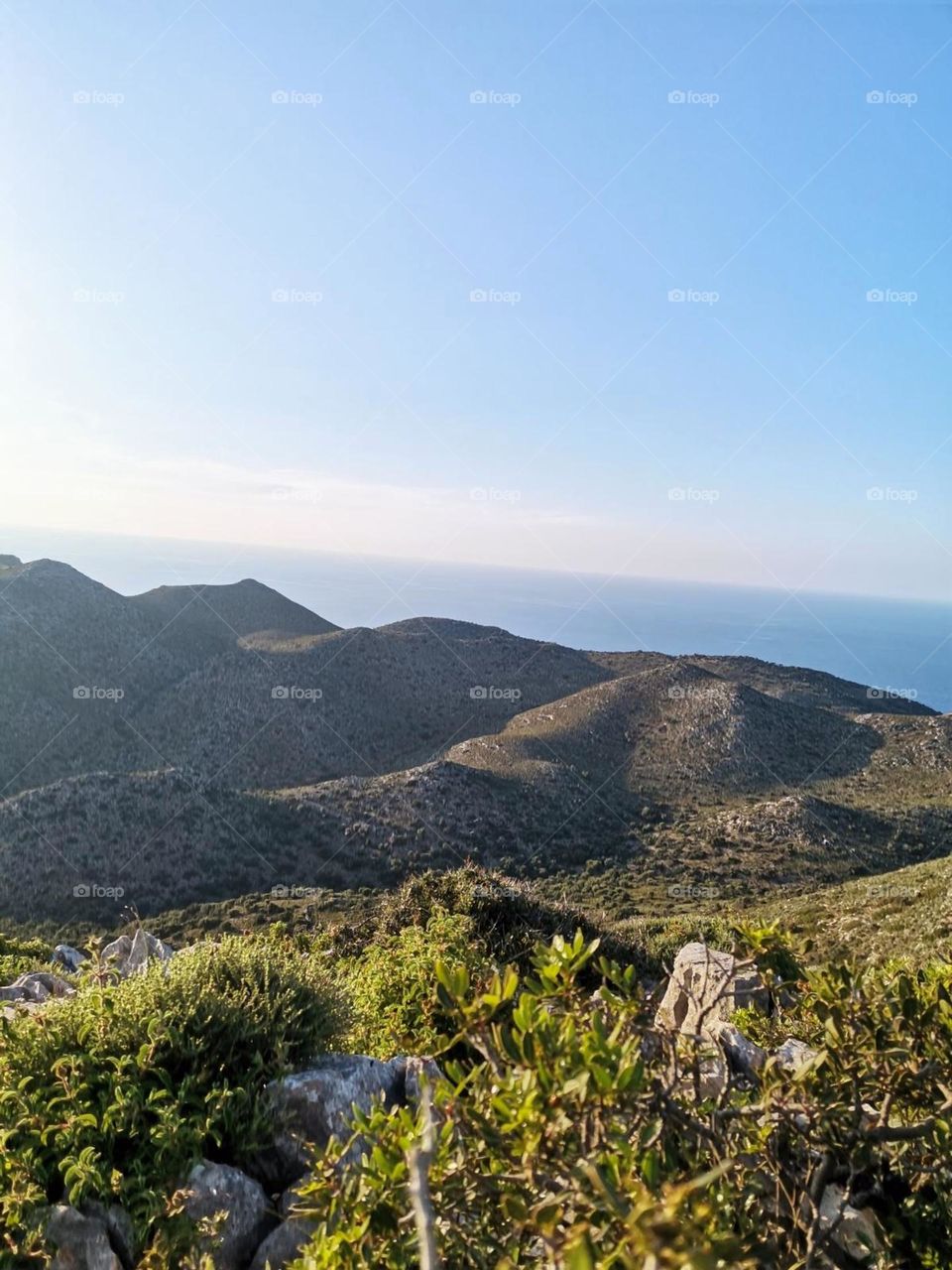 mountain of Greece in Creta