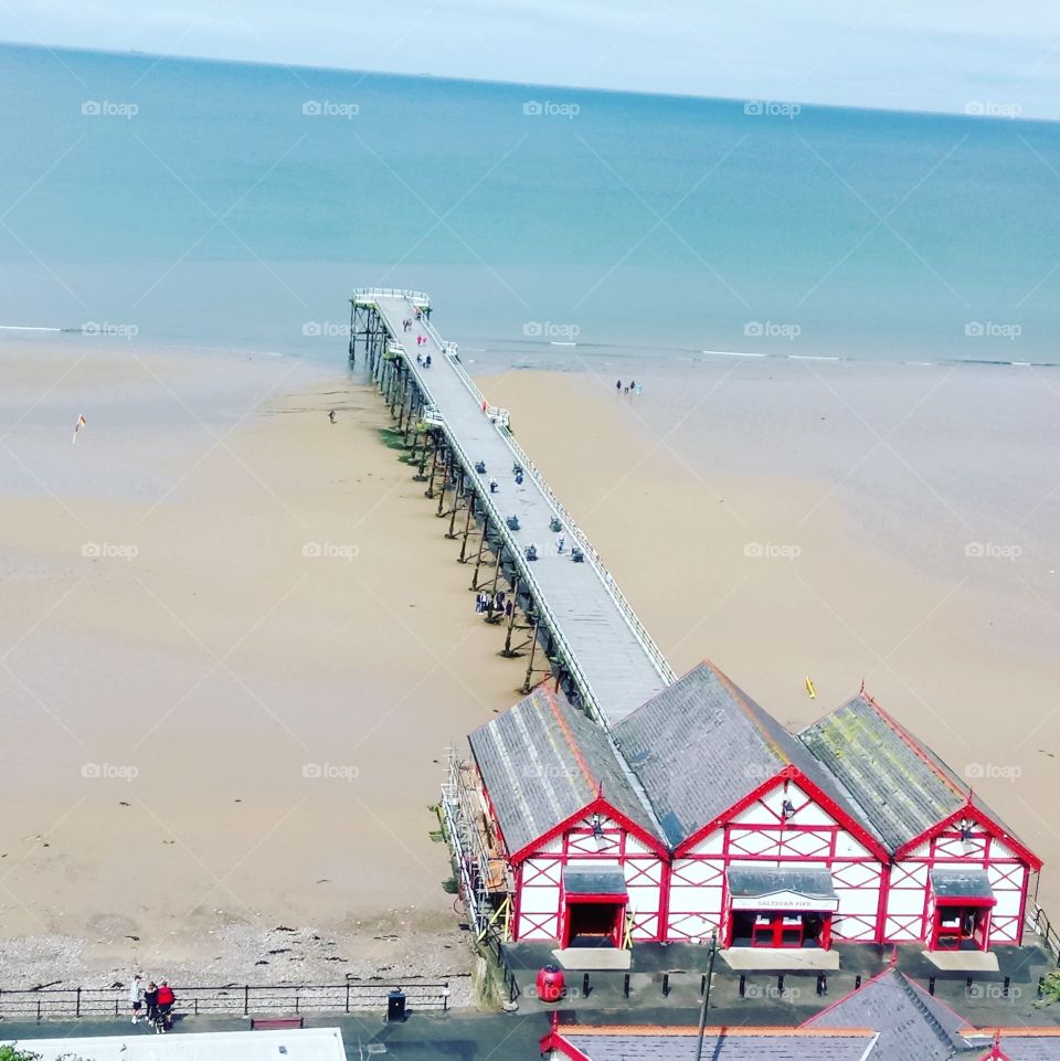Saltburn pier