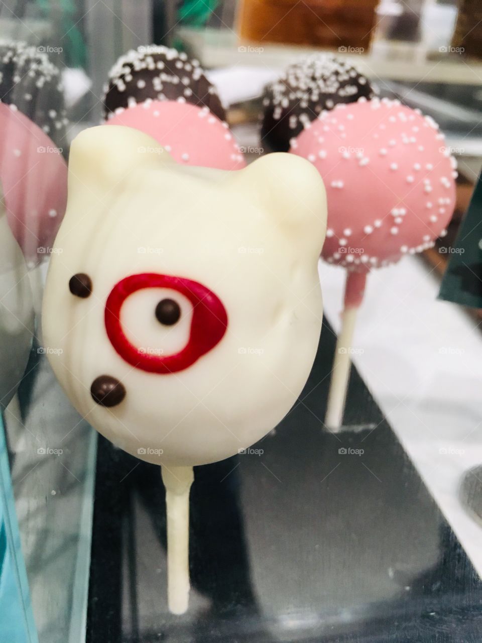 Target ice bear cake pop at Starbucks
