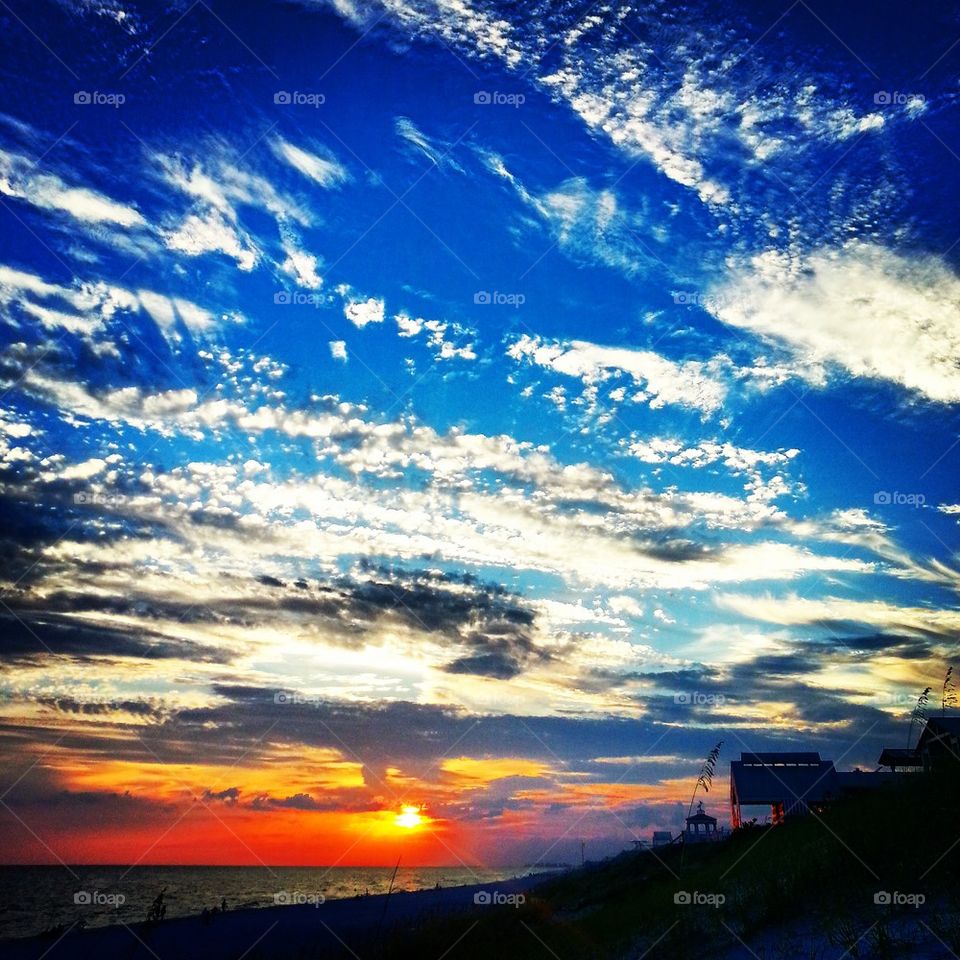 Seaside Florida Dusk 