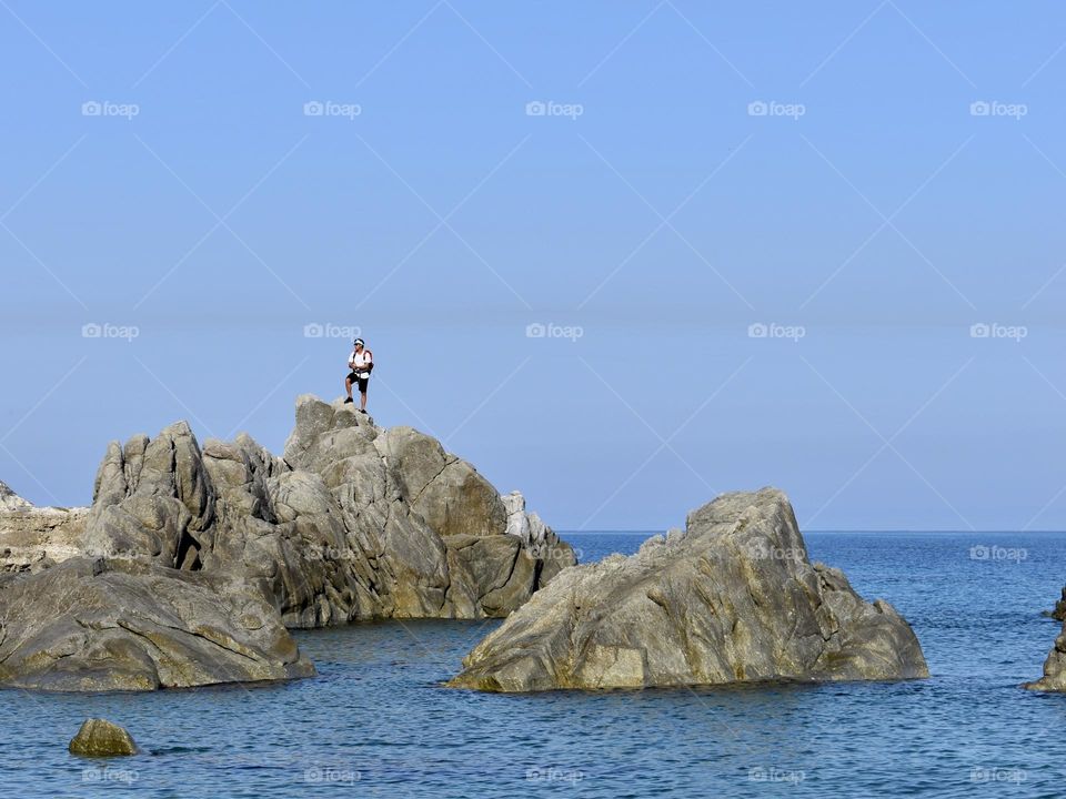 Enjoying the seaside 