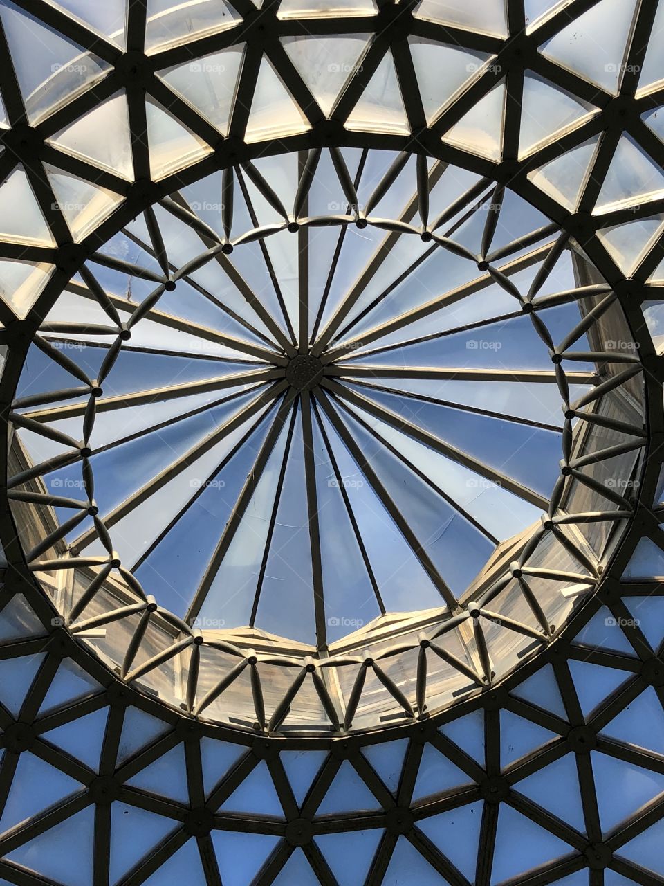 Centre of dome