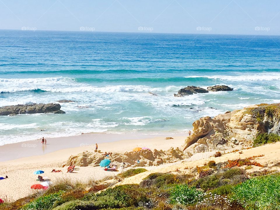 Travelling along the coast 