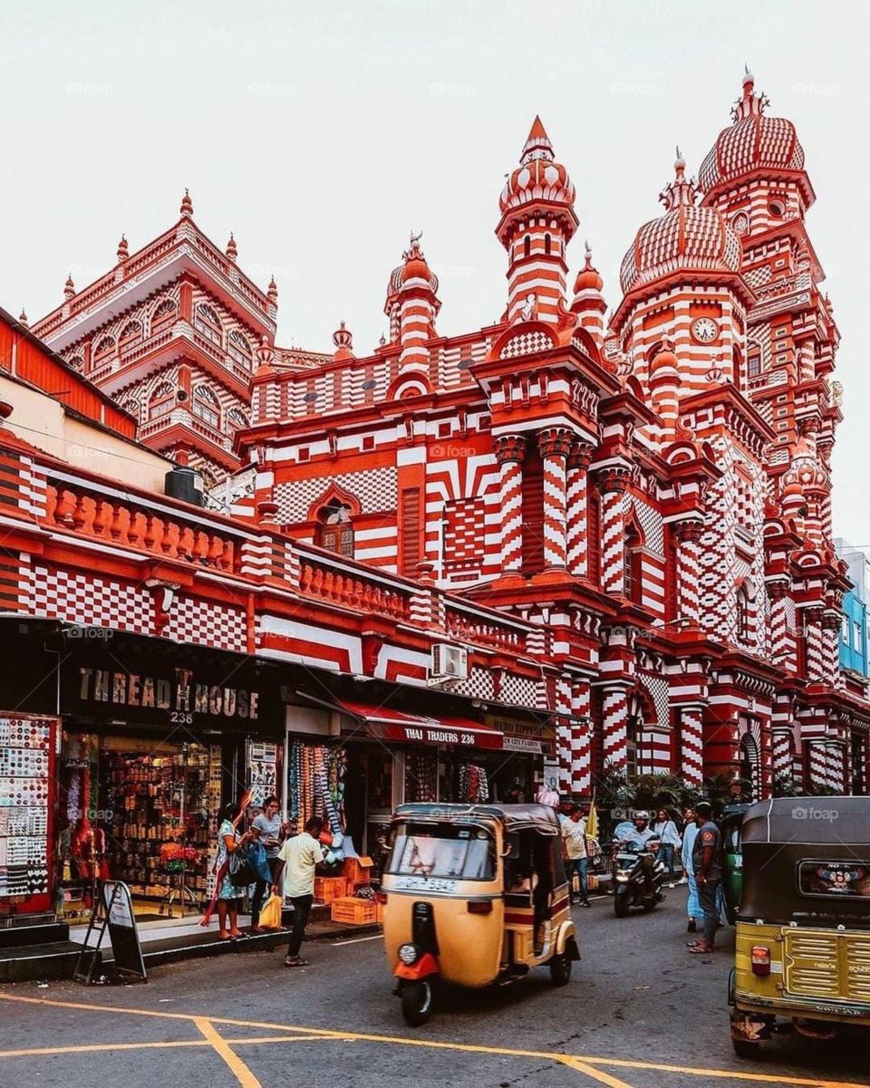 Red Mosque in Colombo