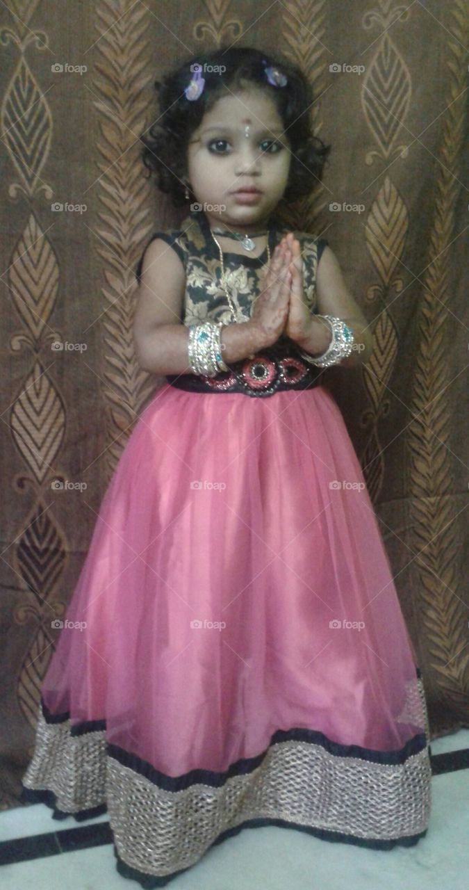 lovely child invited people