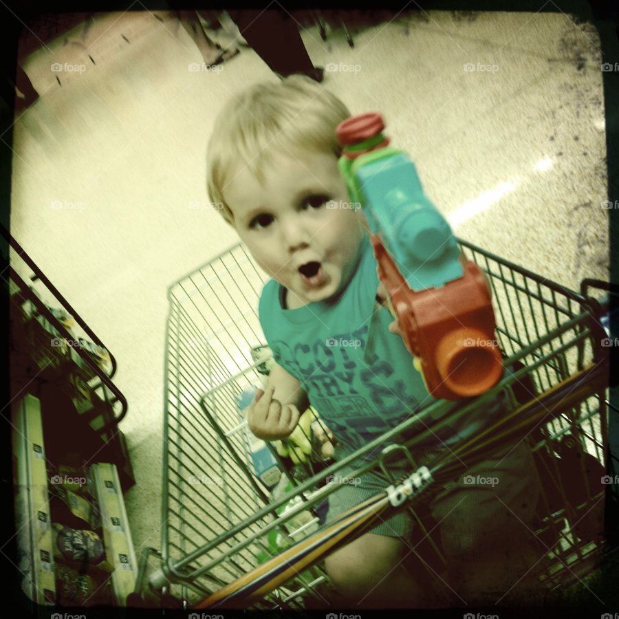 child kid trolley shopping by majorwatsisface