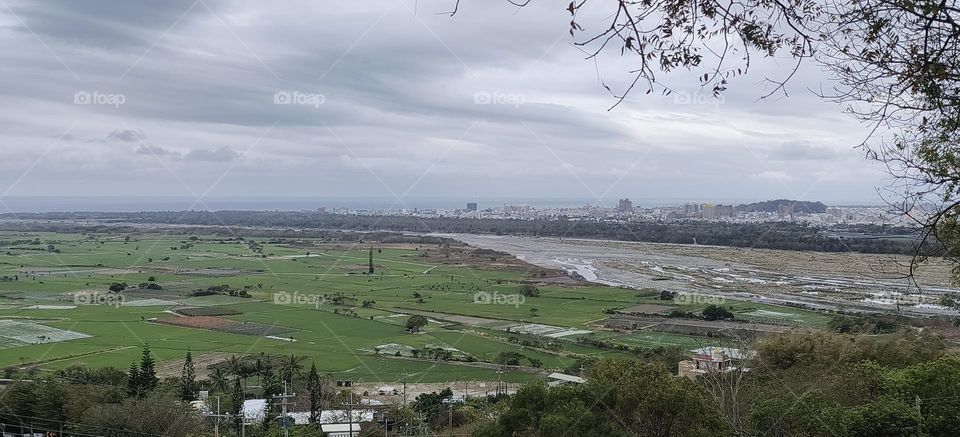 The City and Fields of Taitung City