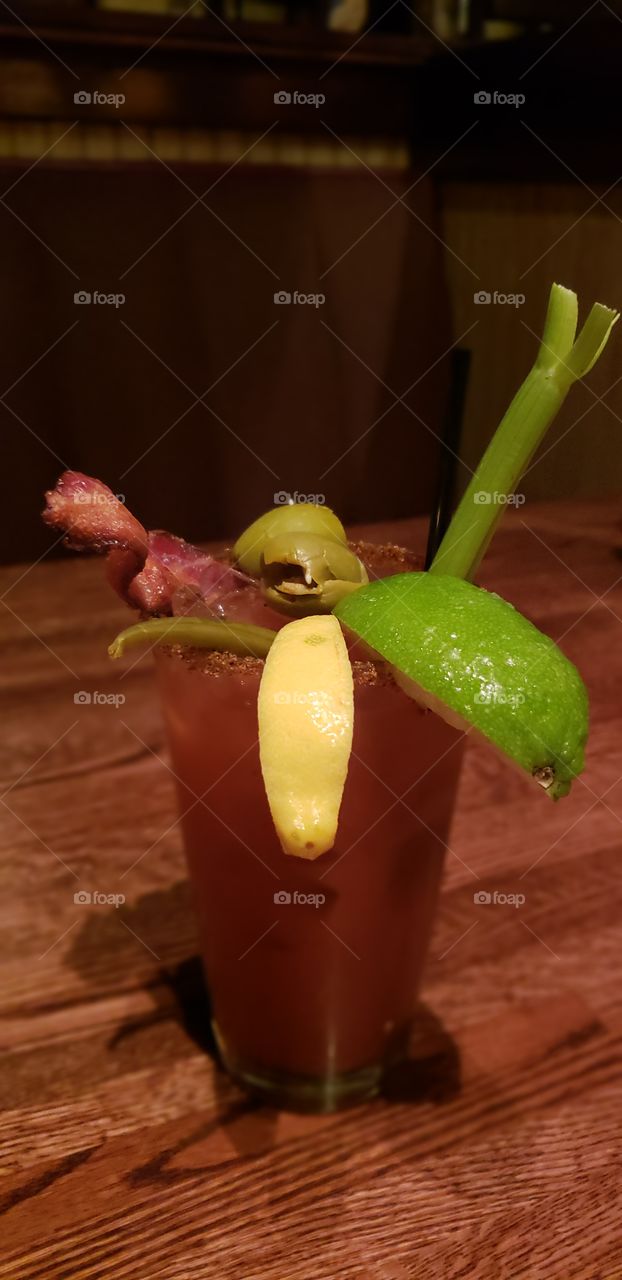 bloody Mary drink