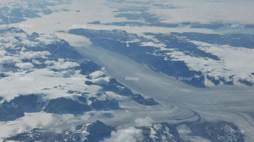 Glaciers in greenland