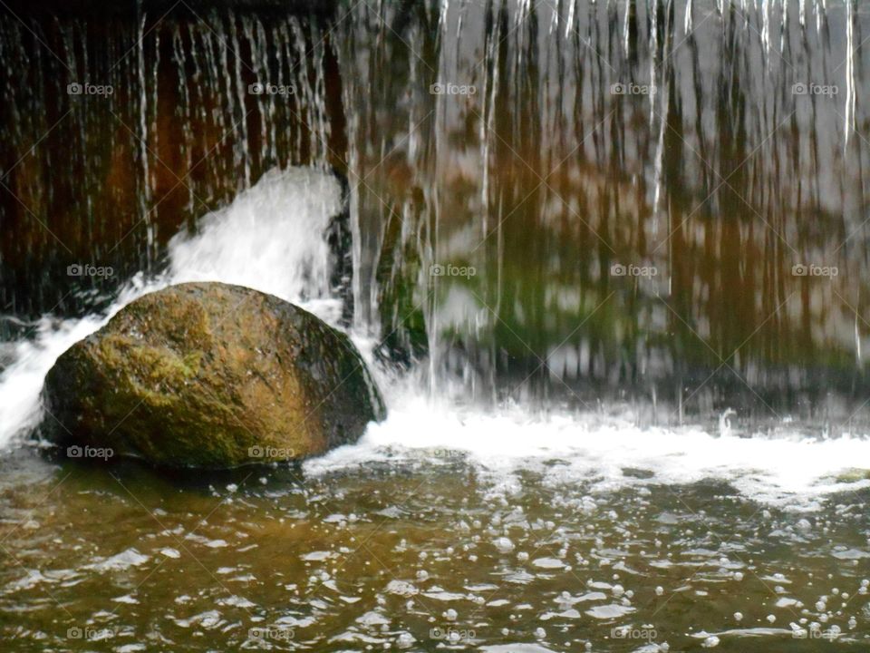 Water, Waterfall, Stream, No Person, Nature