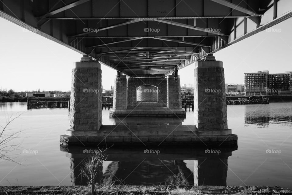 Black and White Bridge 