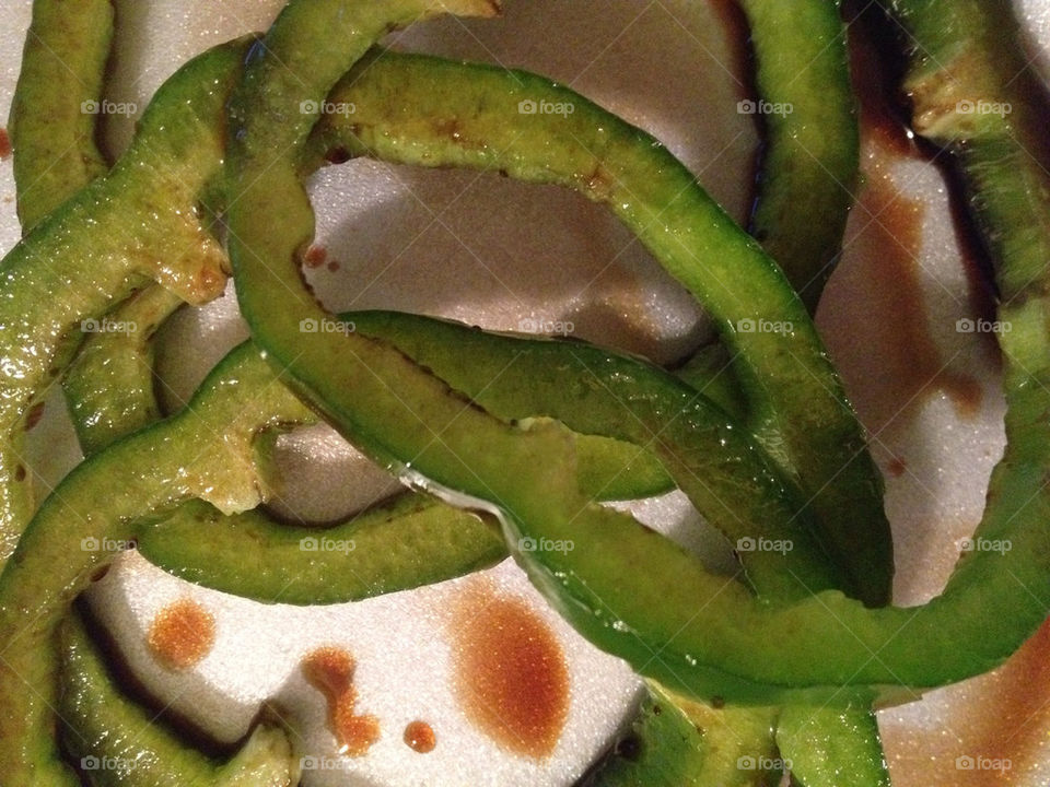 green food salad pepper by megangardner