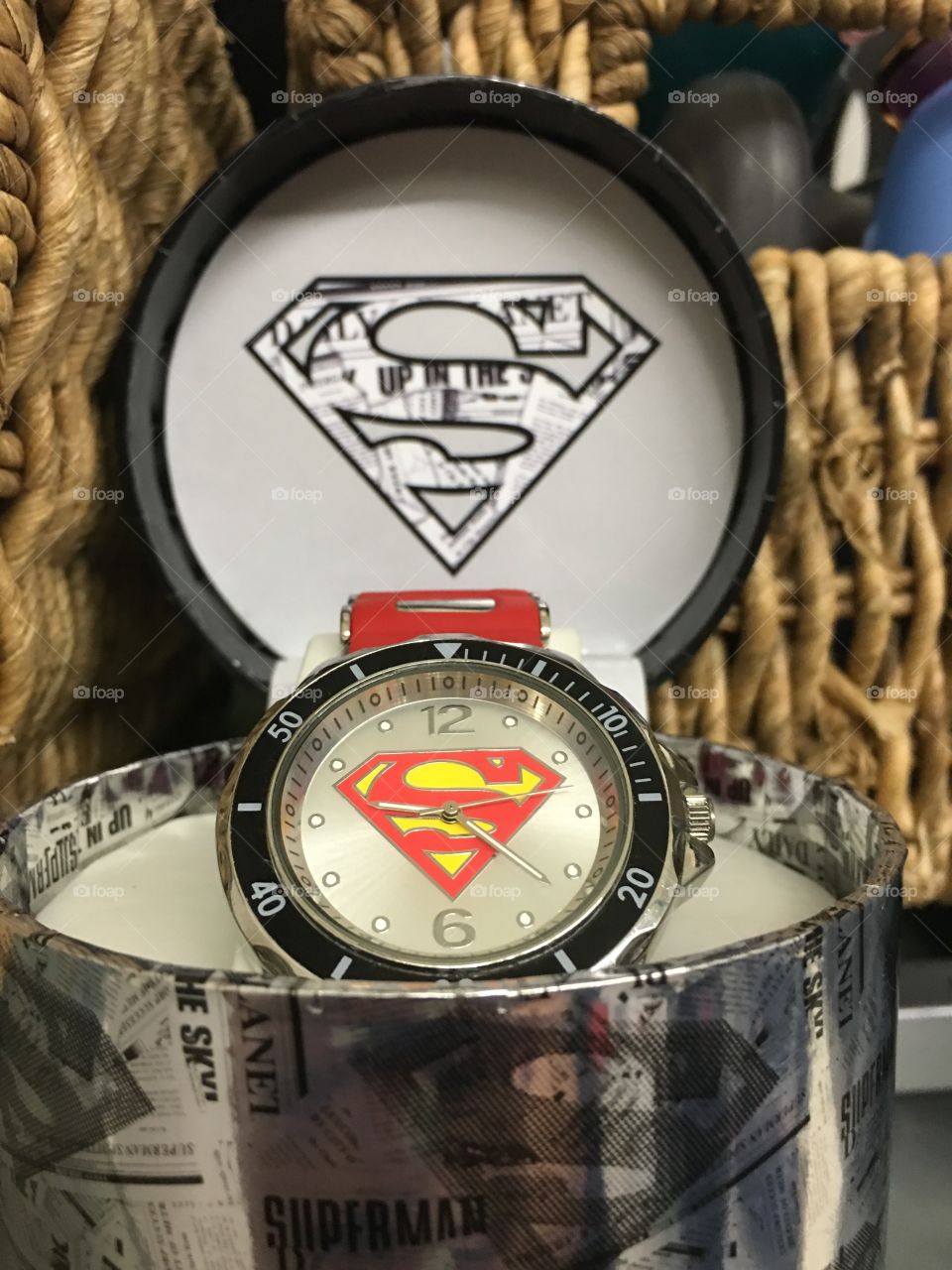 Superman watch. 