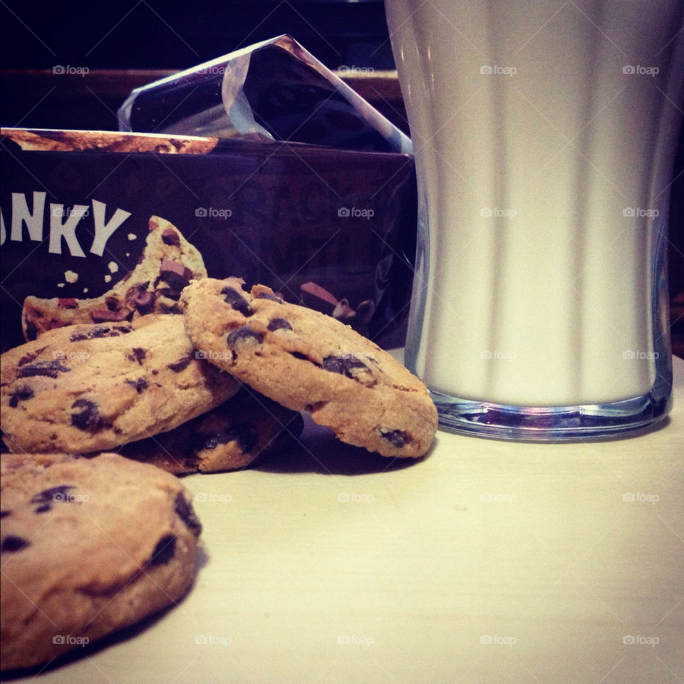 milk cookies chocolatechip chips ahoy by Tvalentin25