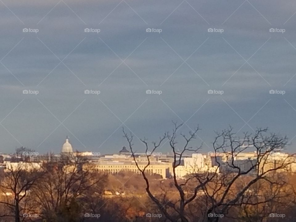 Washington dc skyline