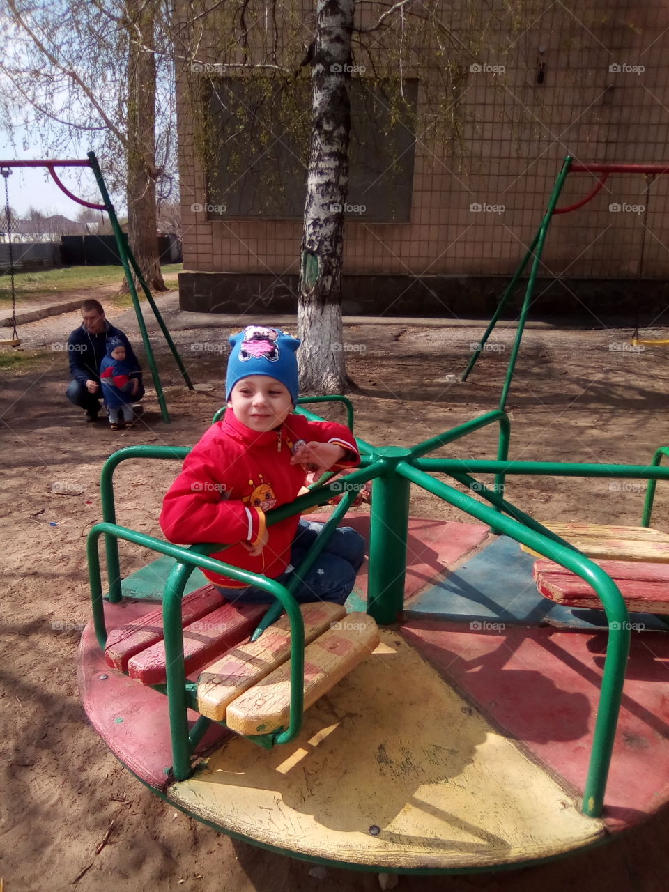 Playground, Child, Swing, Fun, Slide
