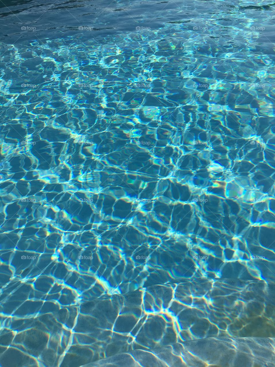 Swimming pool water 