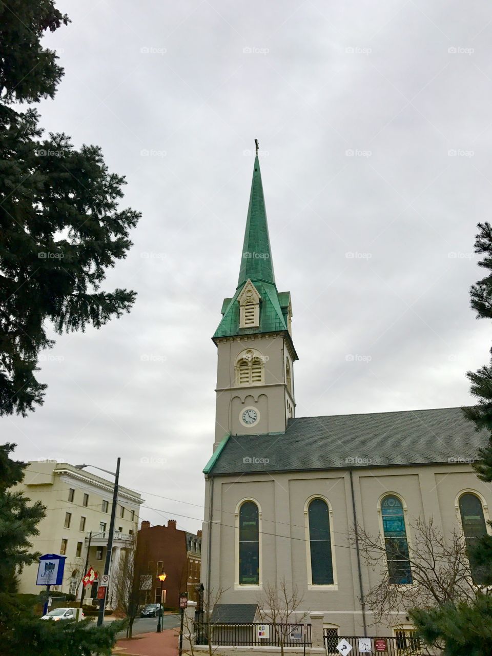 St. George Church from across street