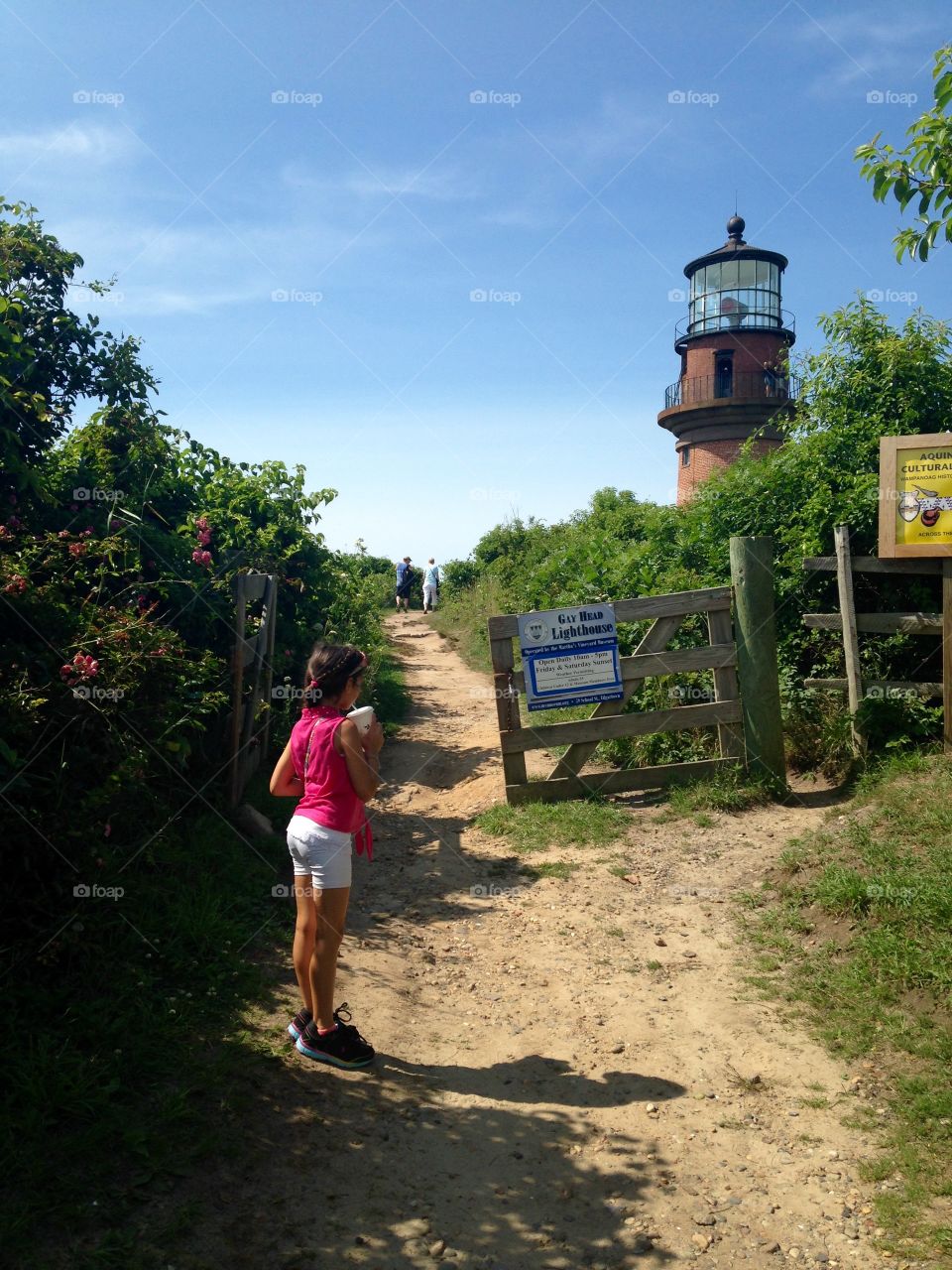 Path to the lighthouse