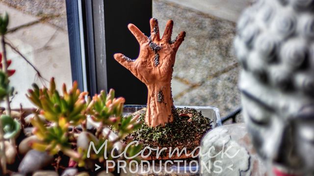 zombie hand escapes