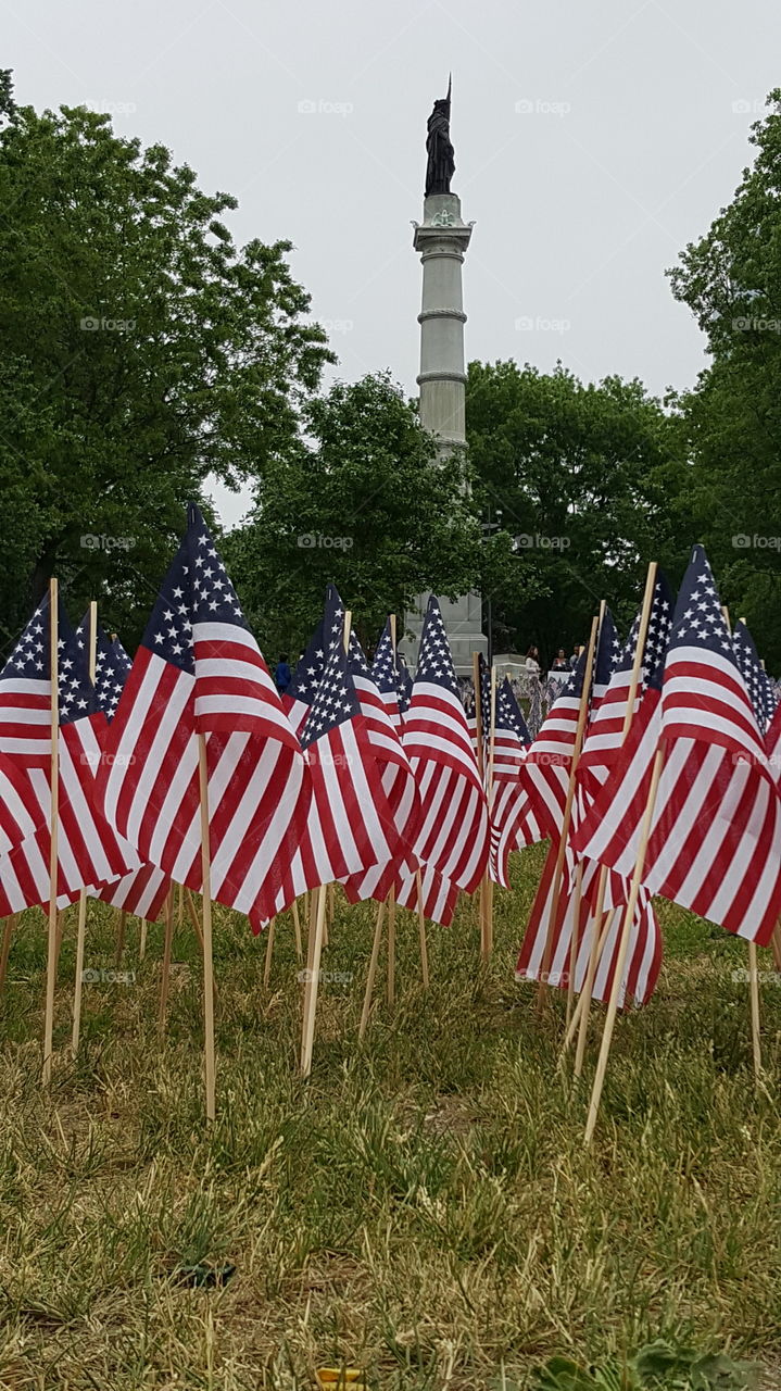 Memorial day Boston Commons