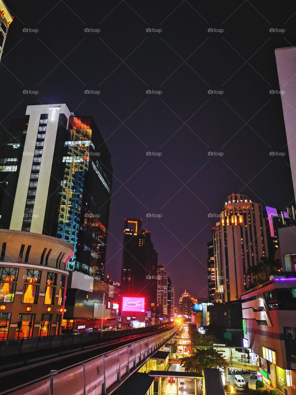 Night at Bangkok Thailand