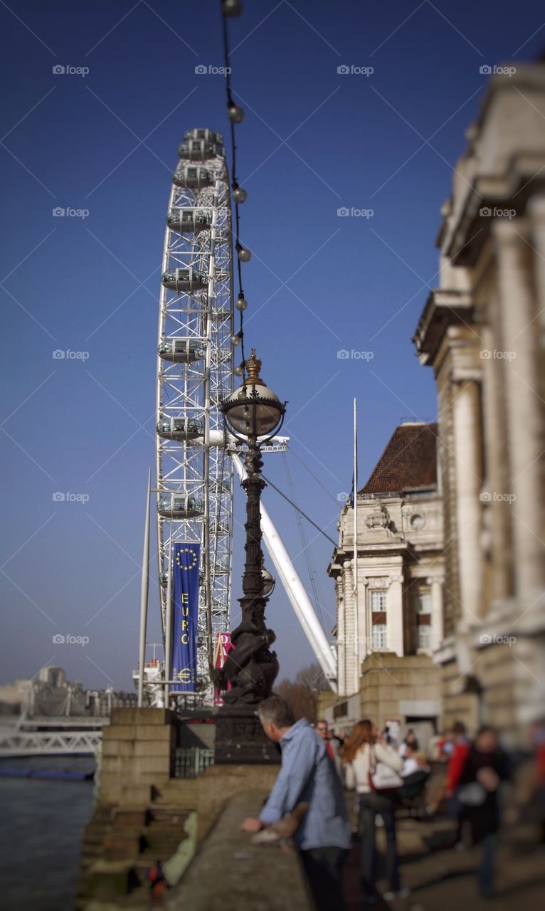 London. London eye