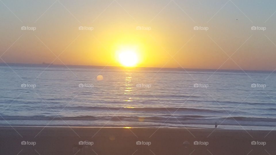 sunrise over Virginia Beach