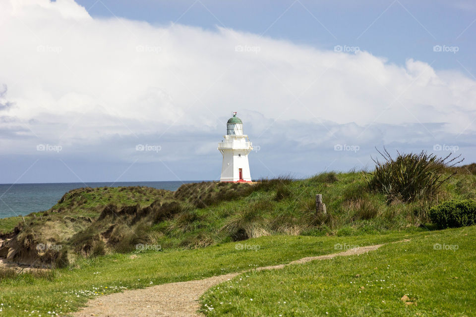 New Zealand - Waipapa Point, light house 