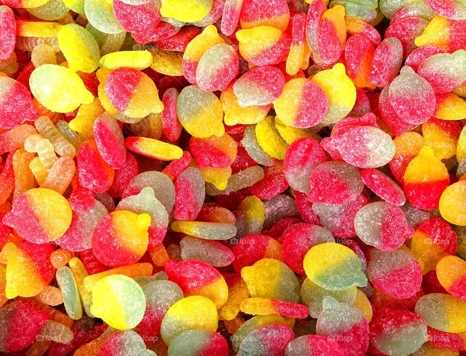 colorful candies