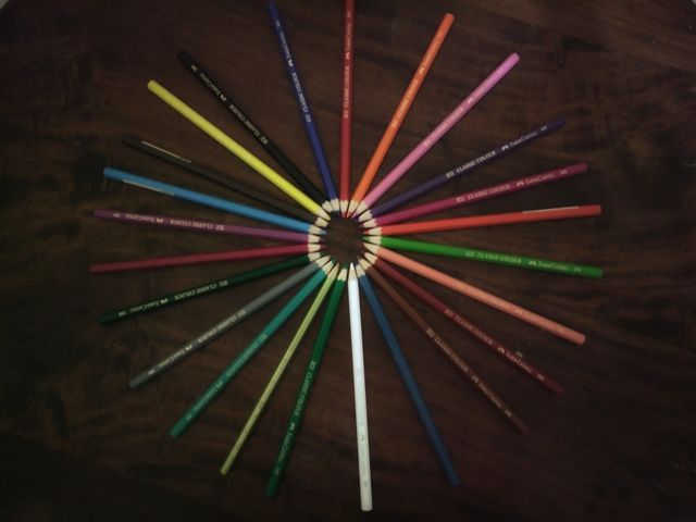 Colour pencil