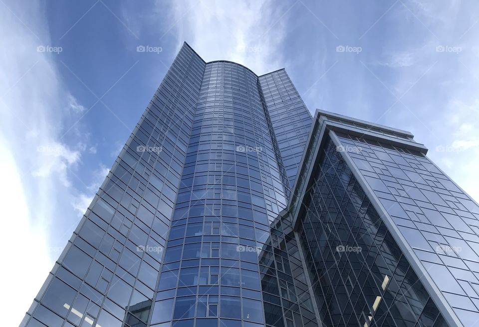 Office building in the city