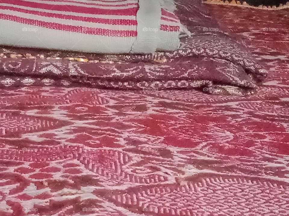 My two blankets on a bed