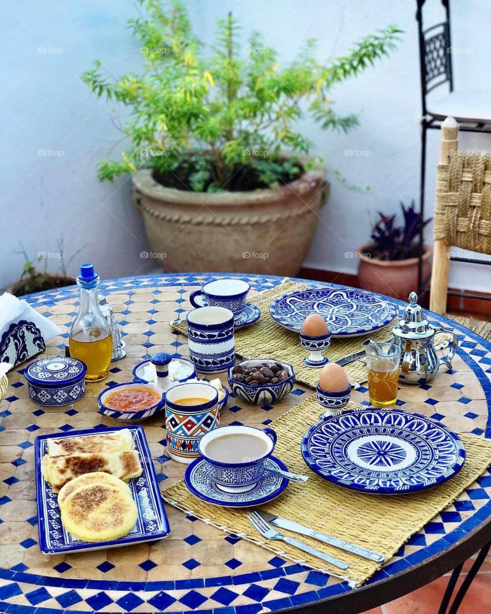 Moroccan breakfast
