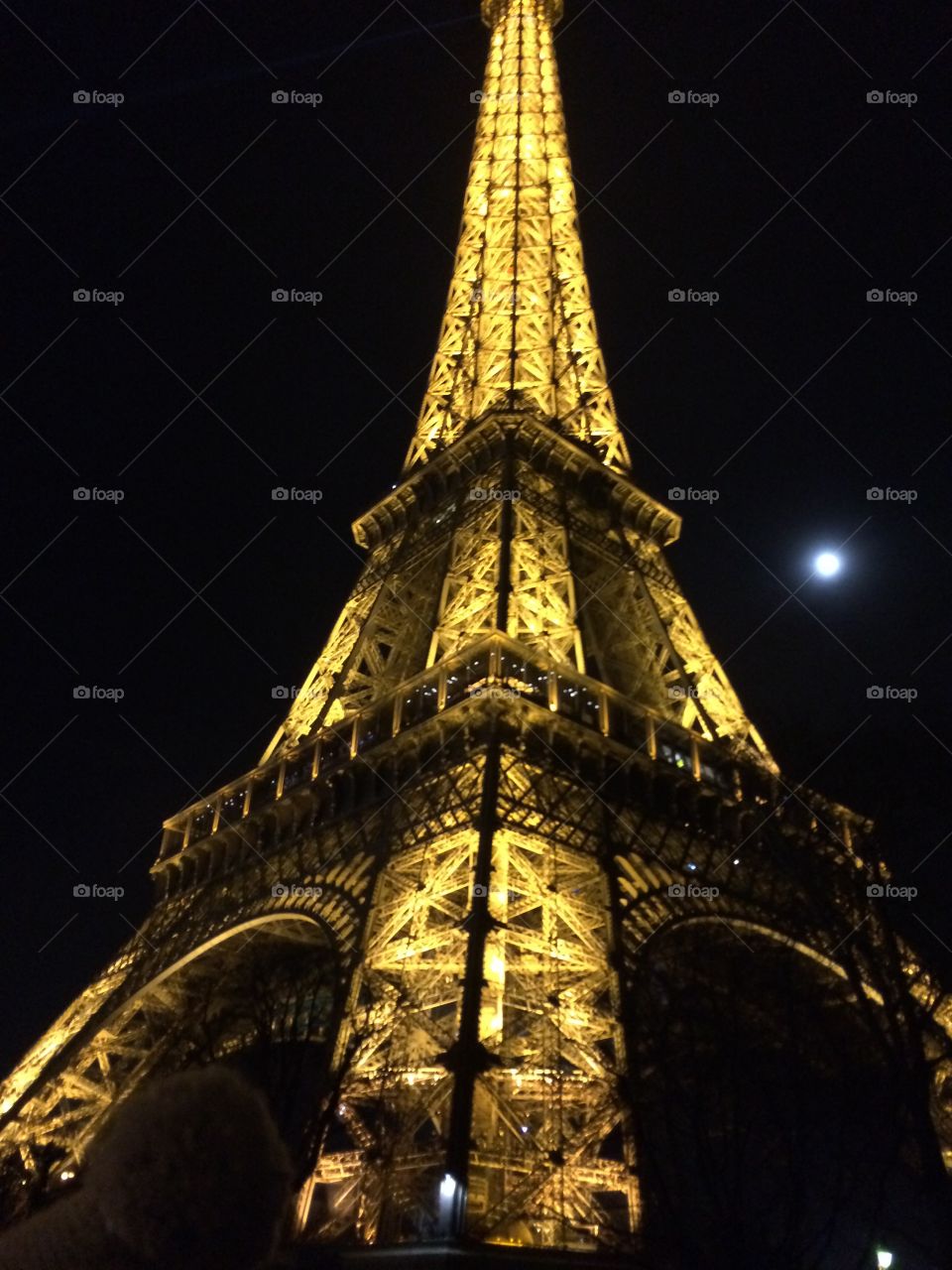 Eiffel at night