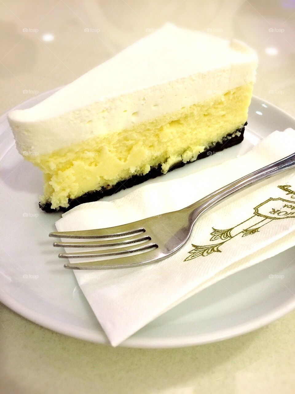 White Choc Cheesecake