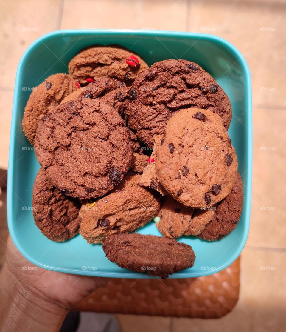 chocolate cookies.